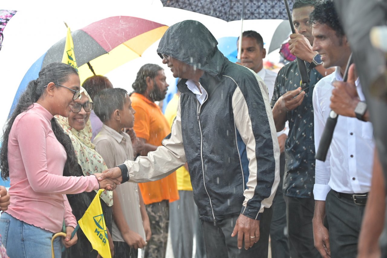 ވިއްސާރާގައި ވެސް ރައީސް ސޯލިހު ކެމްޕޭންގައި