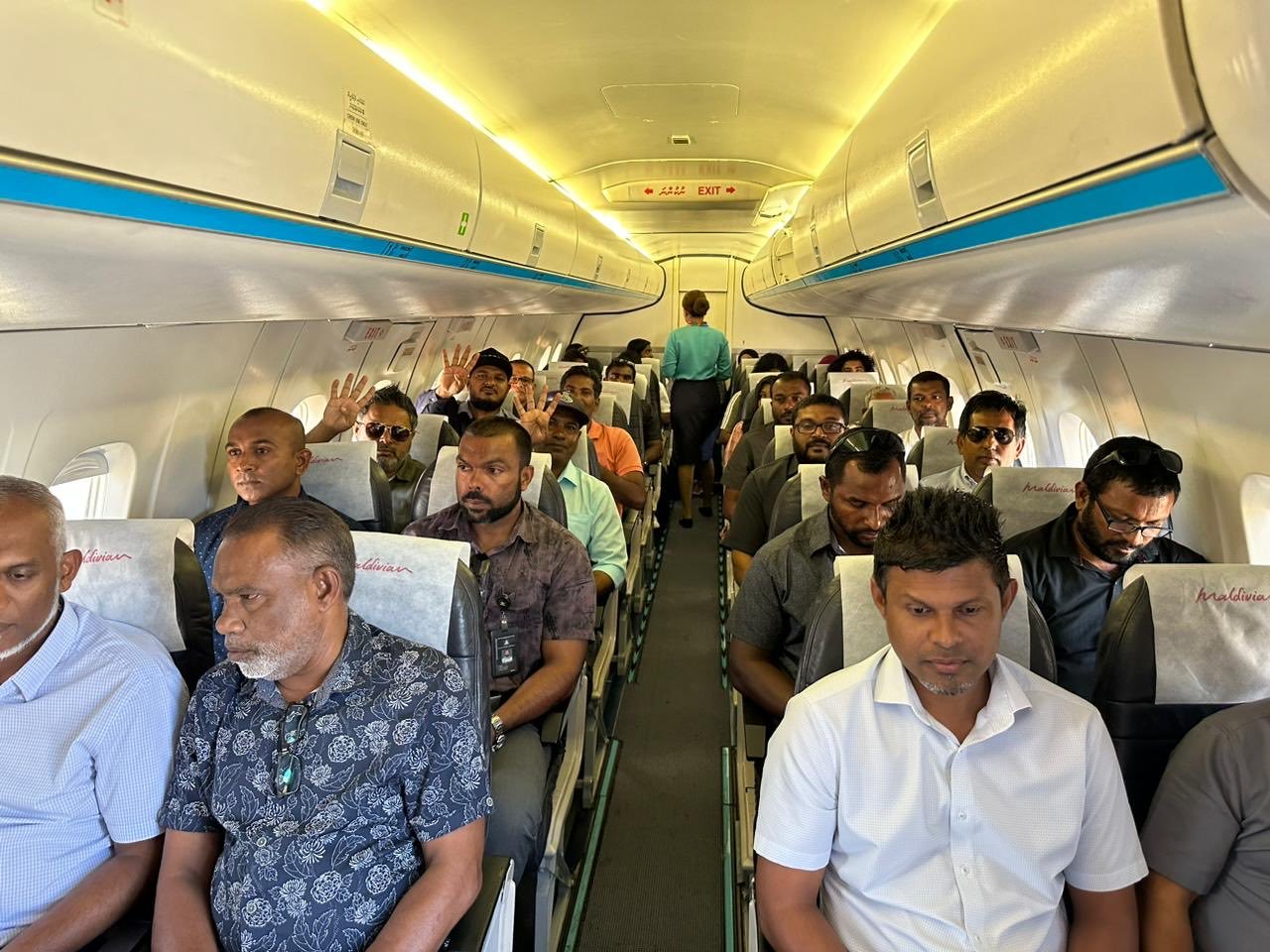 އިދިކޮޅު ރިޔާސީ ކެންޑިޑޭޓް ޑރ. މުއިއްޒުގެ ކެމްޕޭންގެ ފުރަތަމަ ދަތުރު