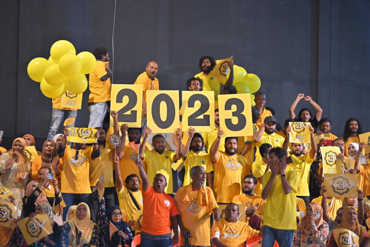 އެމްޑީޕީން މާލޭގައި ބޭއްވި ކެމްޕޭން ބޮޑު ޖަލްސާ