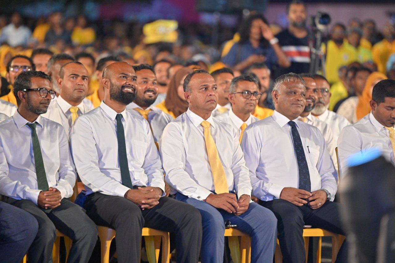 އެމްޑީޕީން މާލޭގައި ބޭއްވި ކެމްޕޭން ބޮޑު ޖަލްސާ