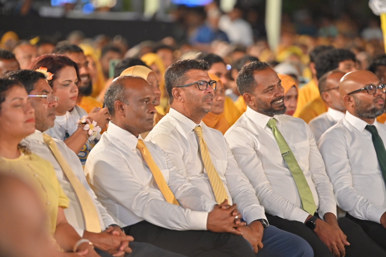 އެމްޑީޕީން މާލޭގައި ބޭއްވި ކެމްޕޭން ބޮޑު ޖަލްސާ