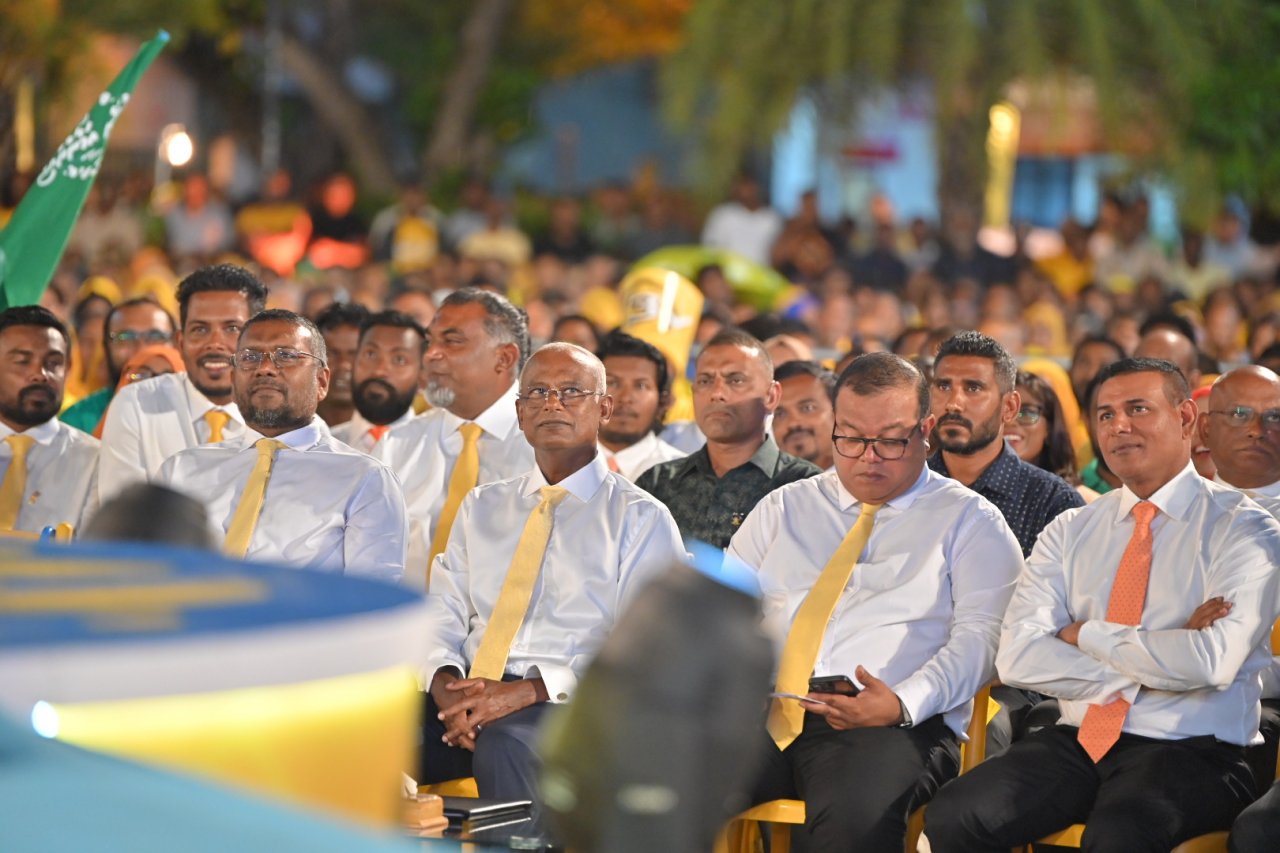 އެމްޑީޕީން މާލޭގައި ބޭއްވި ކެމްޕޭން ބޮޑު ޖަލްސާ
