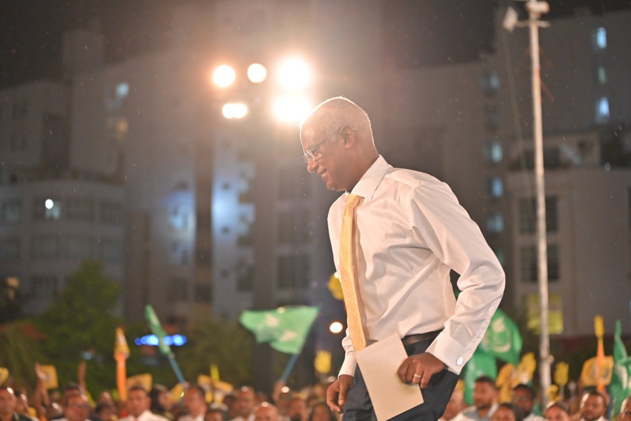 އެމްޑީޕީން މާލޭގައި ބޭއްވި ކެމްޕޭން ބޮޑު ޖަލްސާ