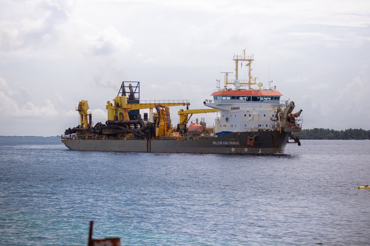 މާލޭ މީހުންނަށް ގޯތި ދޭން ހުޅުމާލޭގެ ފަޅު ހިއްކަން ފެށުން