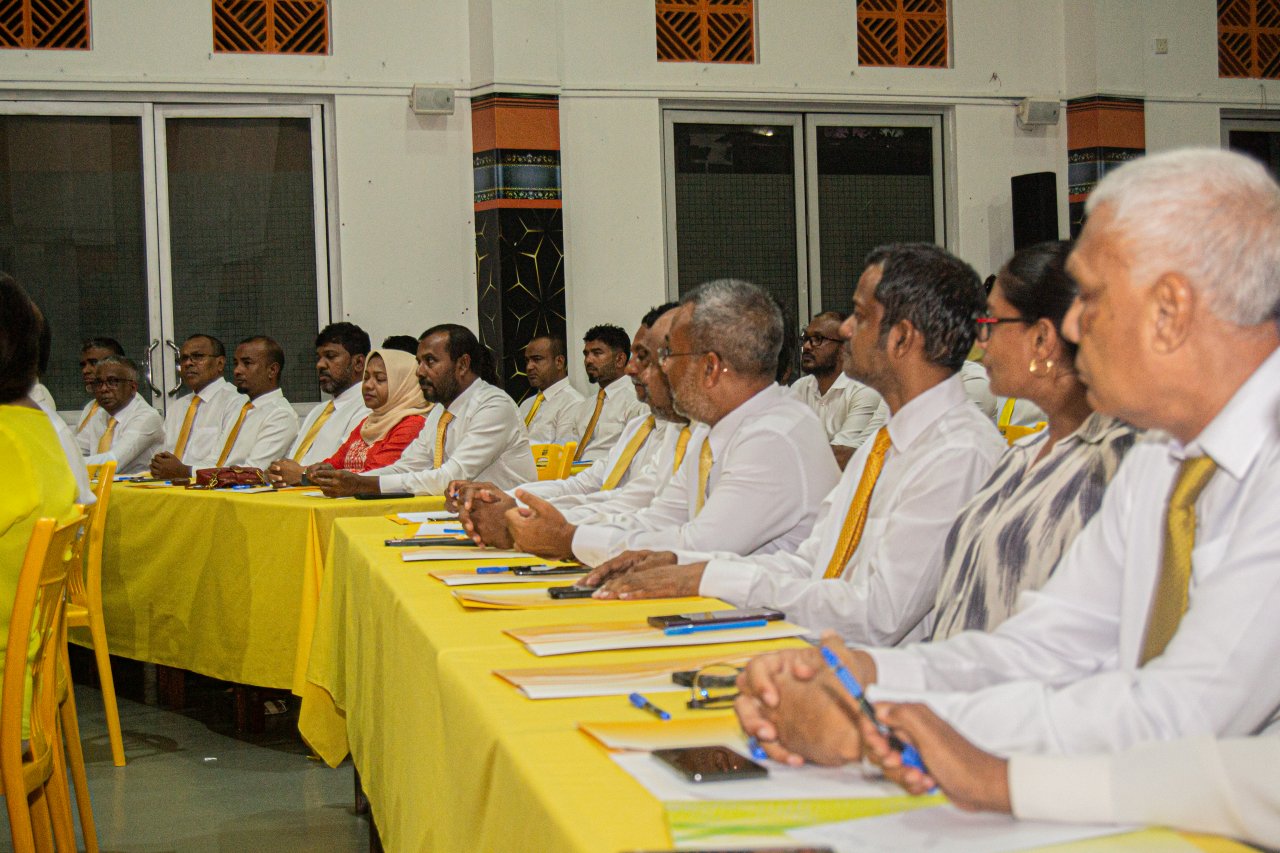 އިންތިހާބުން ބަލިވި ފަހުން އެމްޑީޕީން ބޭއްވި ފުރަތަމަ ގައުމީ މަޖްލިސް ބައްދަލުވުން