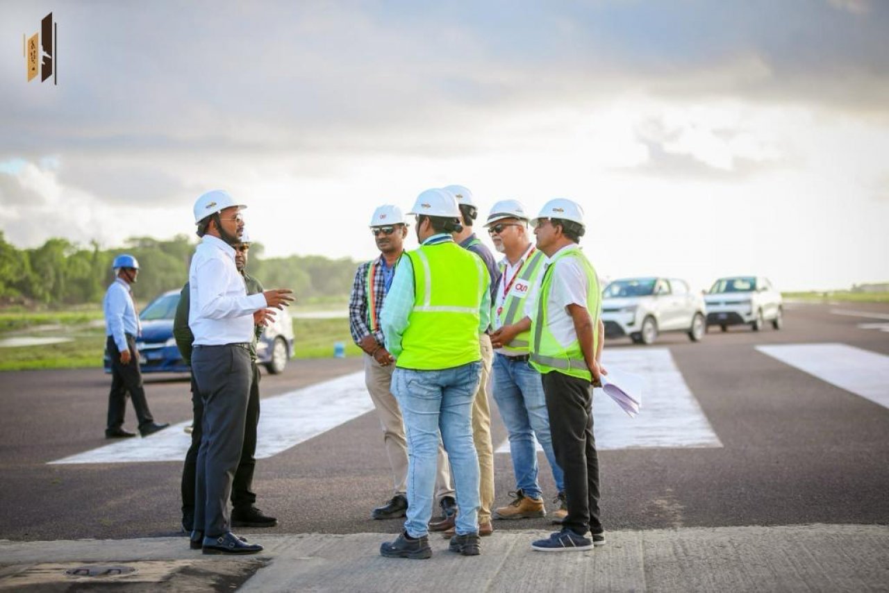 Domestic airport thah hingaanee dhiveheen: Ameen