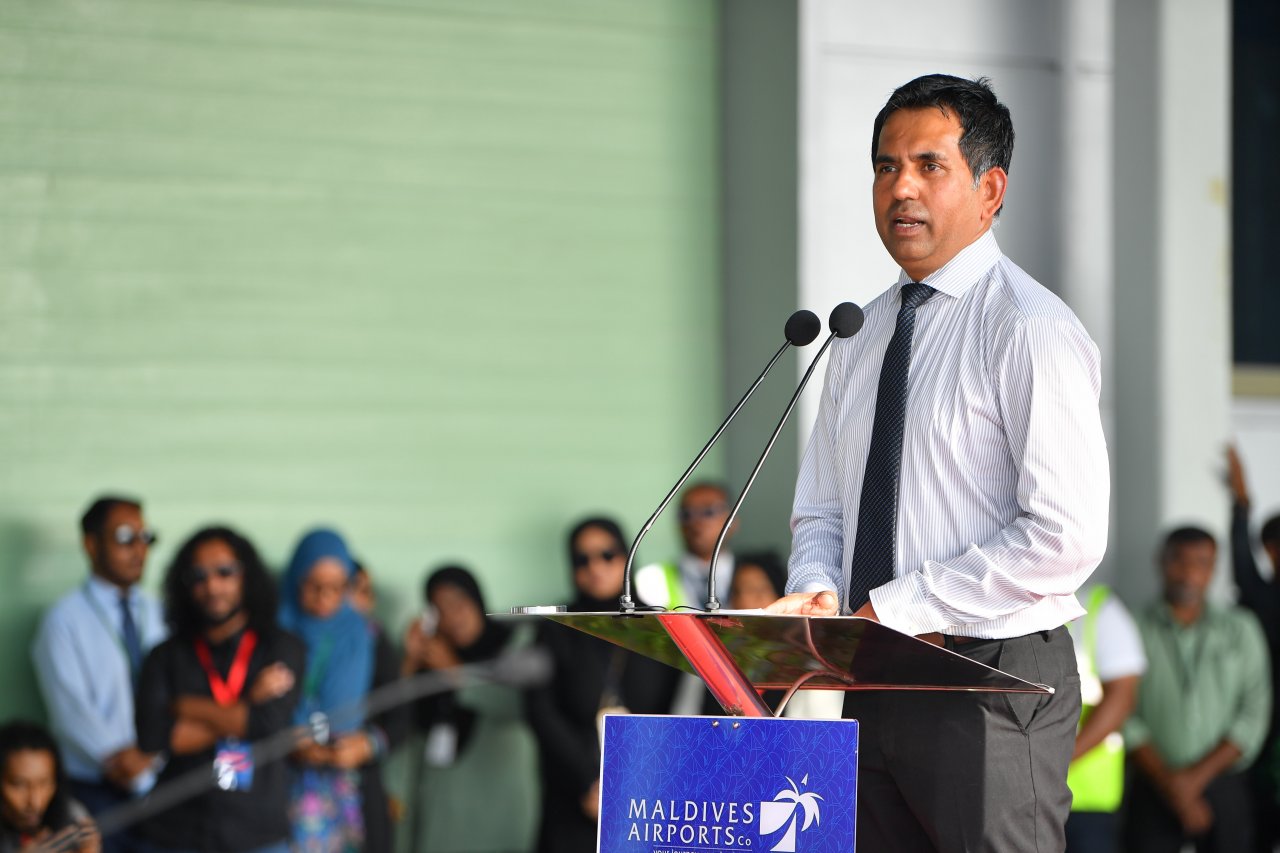 ވެލާނާ އިންޓަނޭޝަނަލް އެއާޕޯޓު (ވީއައިއޭ)ގެ އާ ކާގޯ ޓާމިނަލް ހުޅުވުން