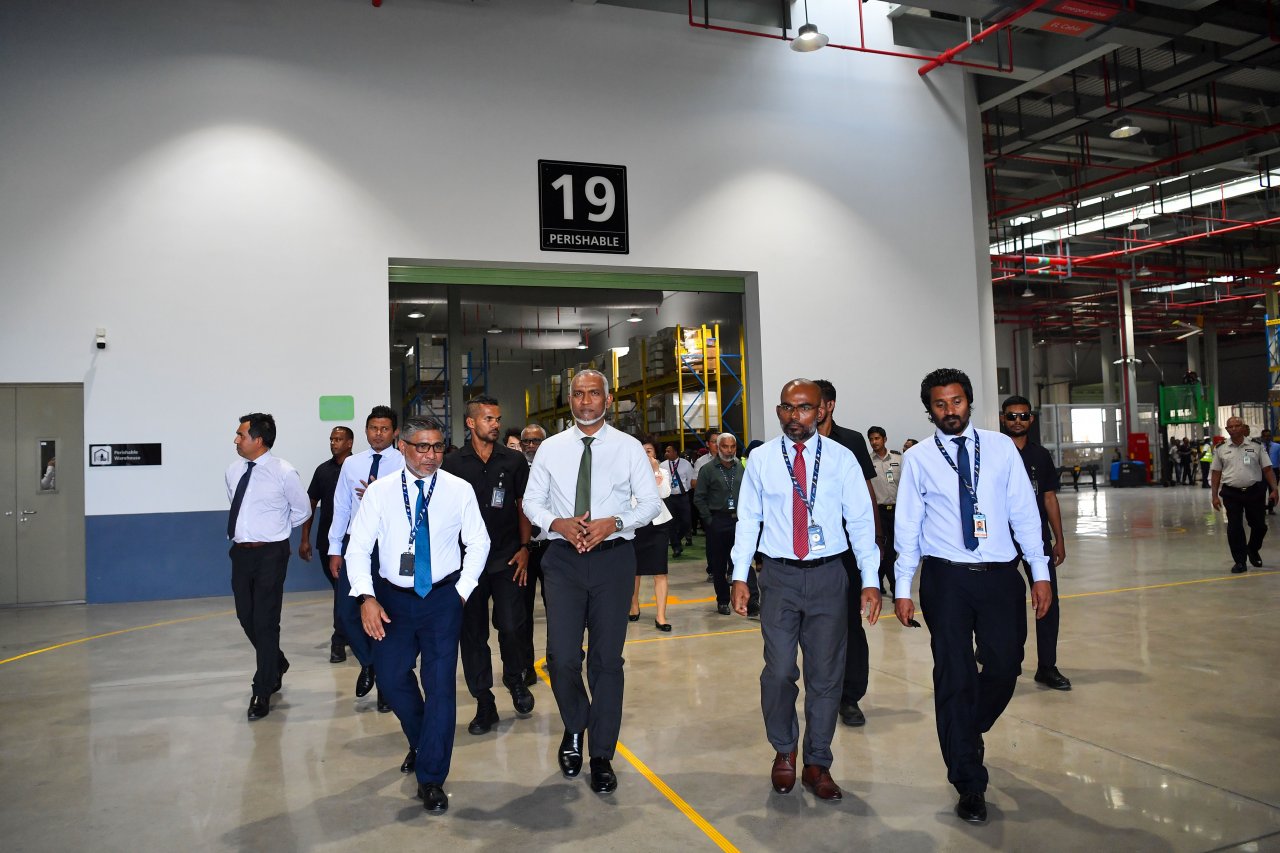 ވެލާނާ އިންޓަނޭޝަނަލް އެއާޕޯޓު (ވީއައިއޭ)ގެ އާ ކާގޯ ޓާމިނަލް ހުޅުވުން