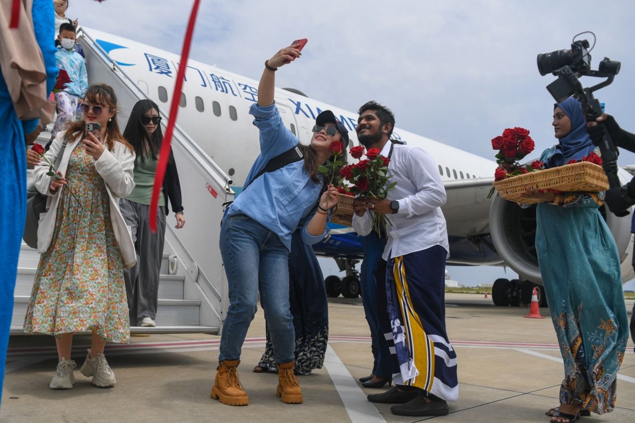 ޗައިނާގެ ޝިއަންމެން އެއާލައިނުން ރާއްޖެ އަށް ދަތުރުތައް ފެށުން