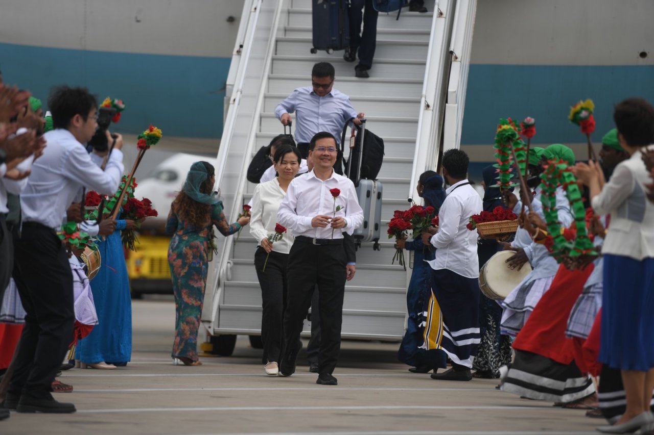 ޗައިނާގެ ޝިއަންމެން އެއާލައިނުން ރާއްޖެ އަށް ދަތުރުތައް ފެށުން