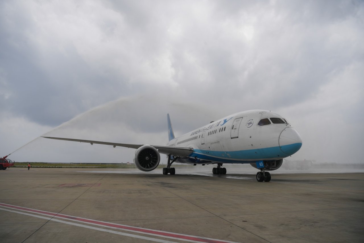 ޗައިނާގެ ޝިއަންމެން އެއާލައިނުން ރާއްޖެ އަށް ދަތުރުތައް ފެށުން