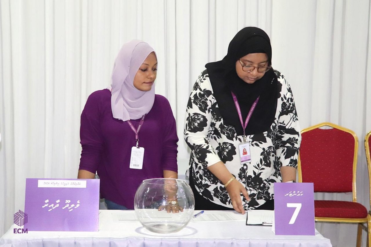 މަޖިލިސް އިންތިހާބުގައި ވާދަކުރާ ކެންޑިޑޭޓުންގެ ނަންތައް ތަރުތީބުކުރުން