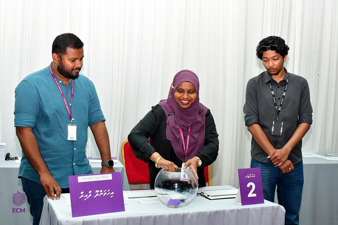 މަޖިލިސް އިންތިހާބުގައި ވާދަކުރާ ކެންޑިޑޭޓުންގެ ނަންތައް ތަރުތީބުކުރުން