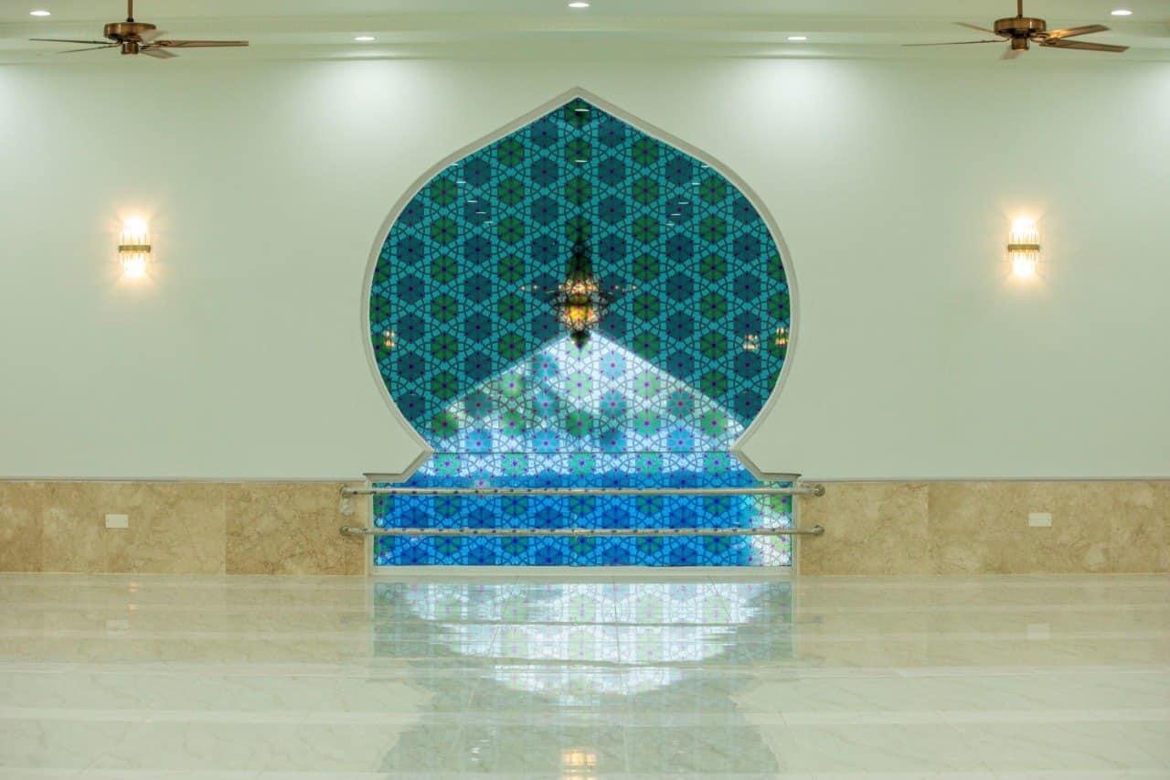 ހުޅުމާލޭގައި މުނި އެންޓަ ޕްރައިސަސް އިން އިމާރާތްކުރި ހިތްގައިމު ރީތި މިސްކިތް