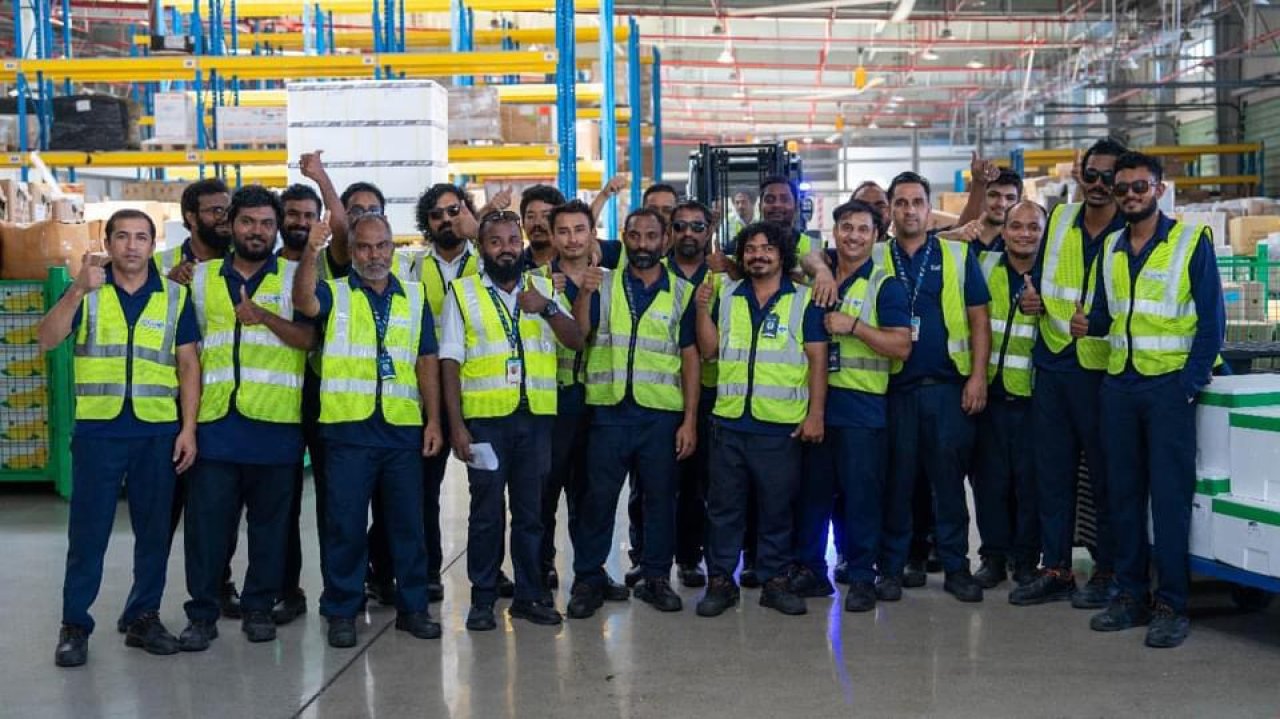 ވީއައިއޭގެ އާ ކާގޯ ޓާމިނަލްގެ ހީވާގި މުވައްޒަފުންގެ ހިދުމަތް