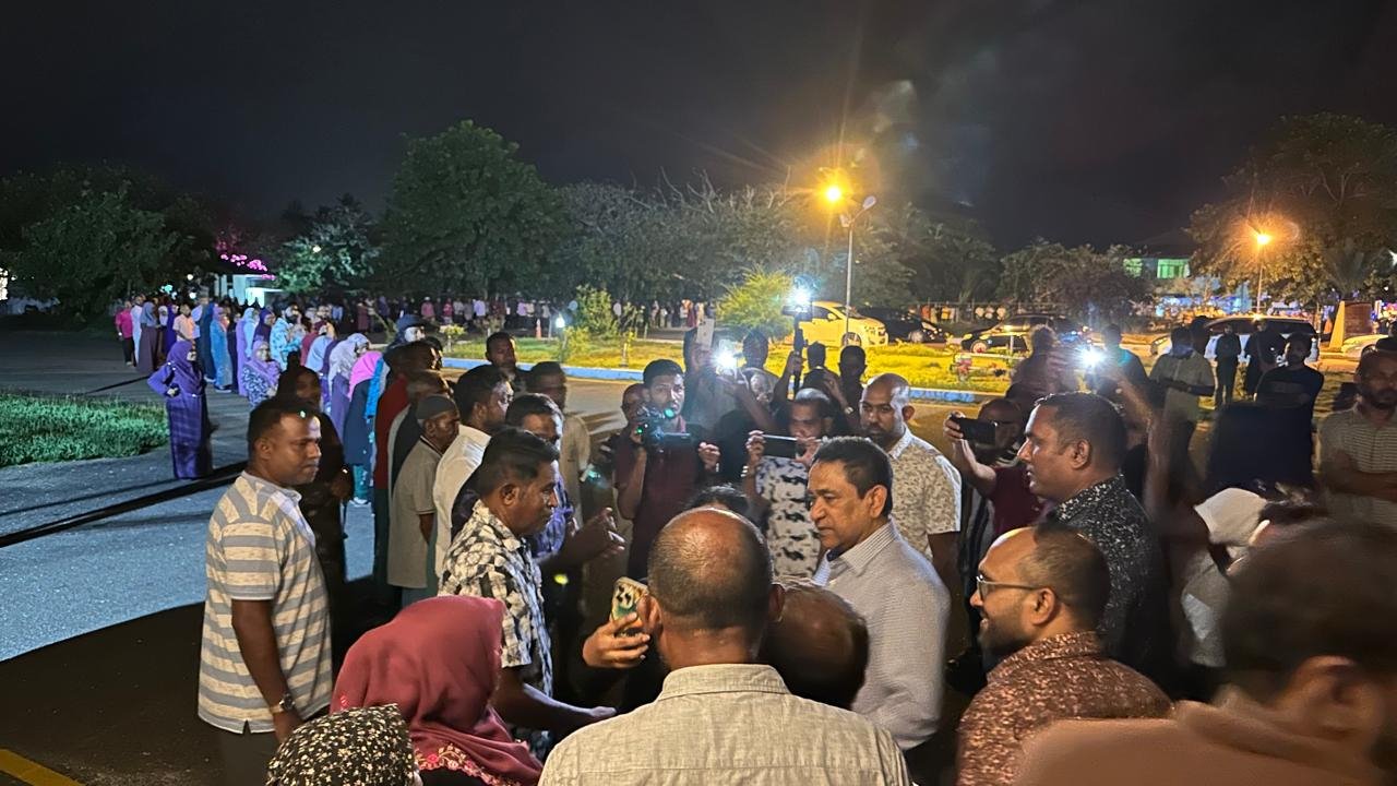 ރައީސް ޔާމީންގެ ފުރަތަމަ ދަތުރުފުޅު ފުވައްމުލަކަށް