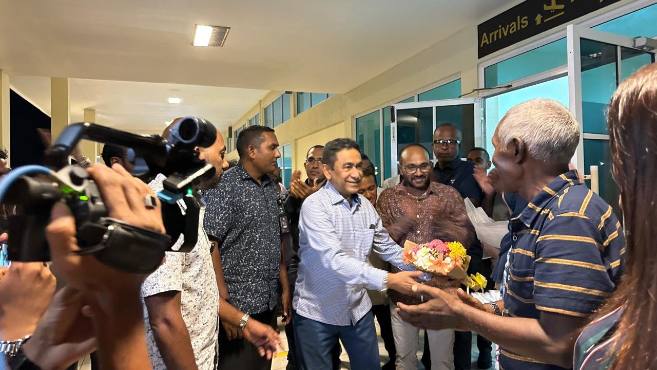 ރައީސް ޔާމީންގެ ފުރަތަމަ ދަތުރުފުޅު ފުވައްމުލަކަށް