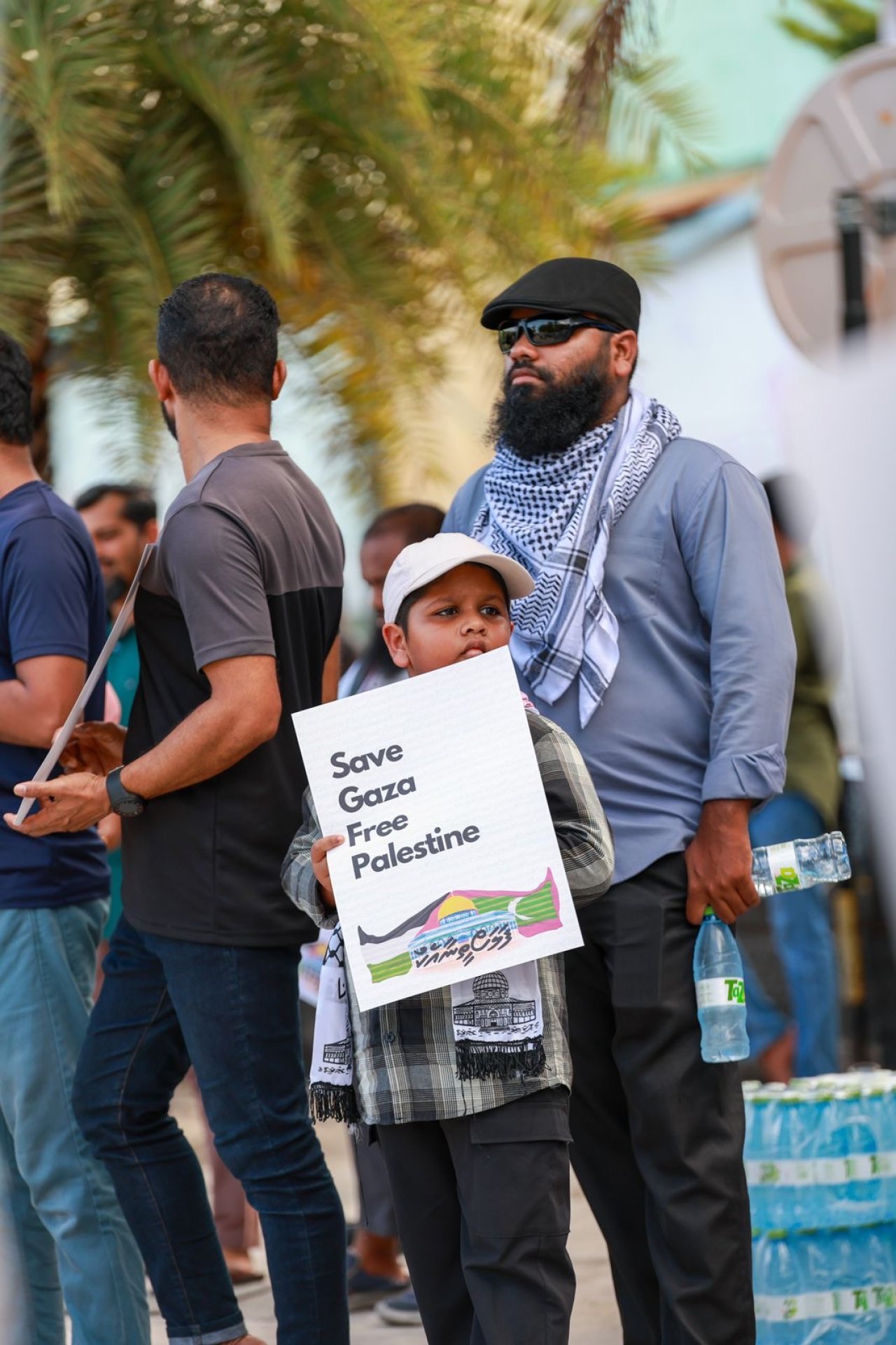 ގާޒާގައި ހިންގާ ގަތުލުއާއްމާ ދެކޮޅަށް މާލޭގައި ބޭއްވި އެއްވުން