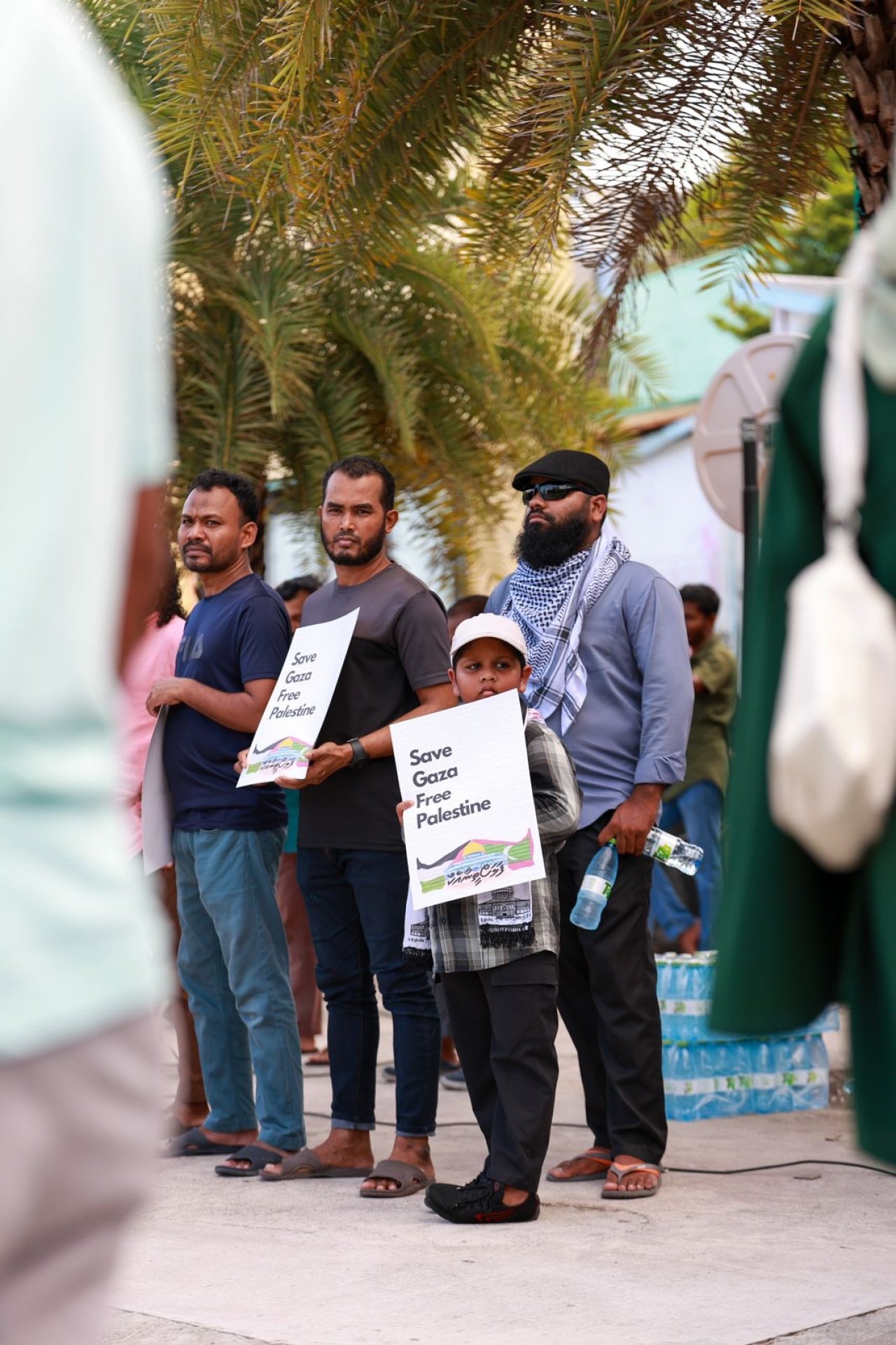 ގާޒާގައި ހިންގާ ގަތުލުއާއްމާ ދެކޮޅަށް މާލޭގައި ބޭއްވި އެއްވުން