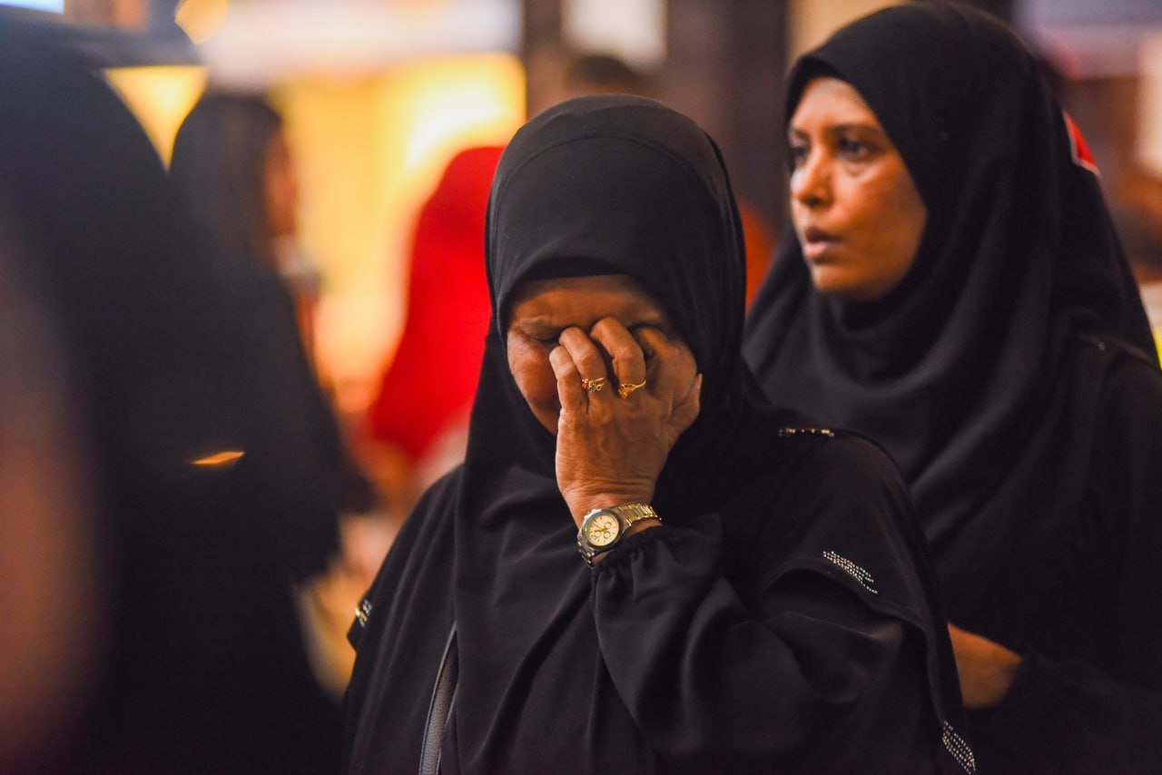 ހައްޖުވެރިންގެ ފަހު ގްރޫޕް މާލެއިން ފުރުން