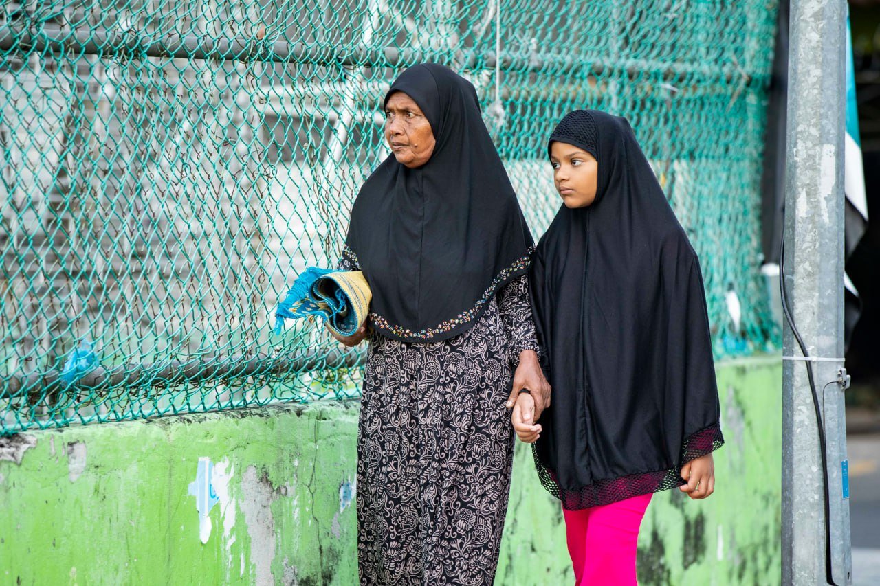 މާލޭގައި ކުރި އީދު ނަމާދުގެ ބޮޑު ޖަމާއަތް