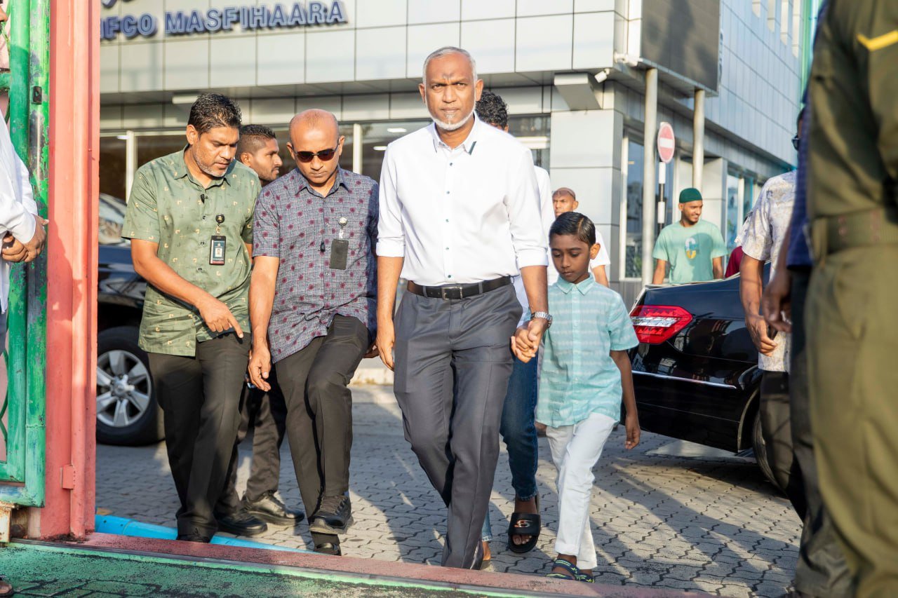 މާލޭގައި ކުރި އީދު ނަމާދުގެ ބޮޑު ޖަމާއަތް