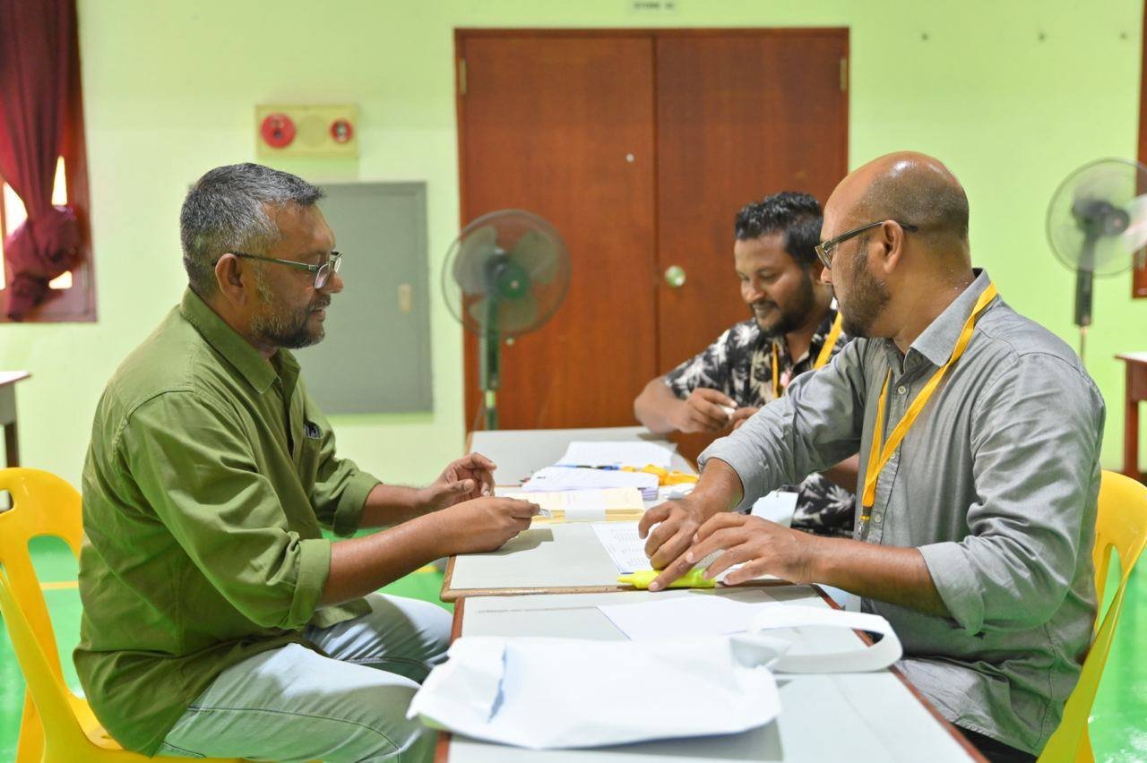 އެމްޑީޕީގެ ގައުމީ މަޖްލީހުގެ ބައި- އިލެކްޝަންސްގެ ވޯޓުލުން