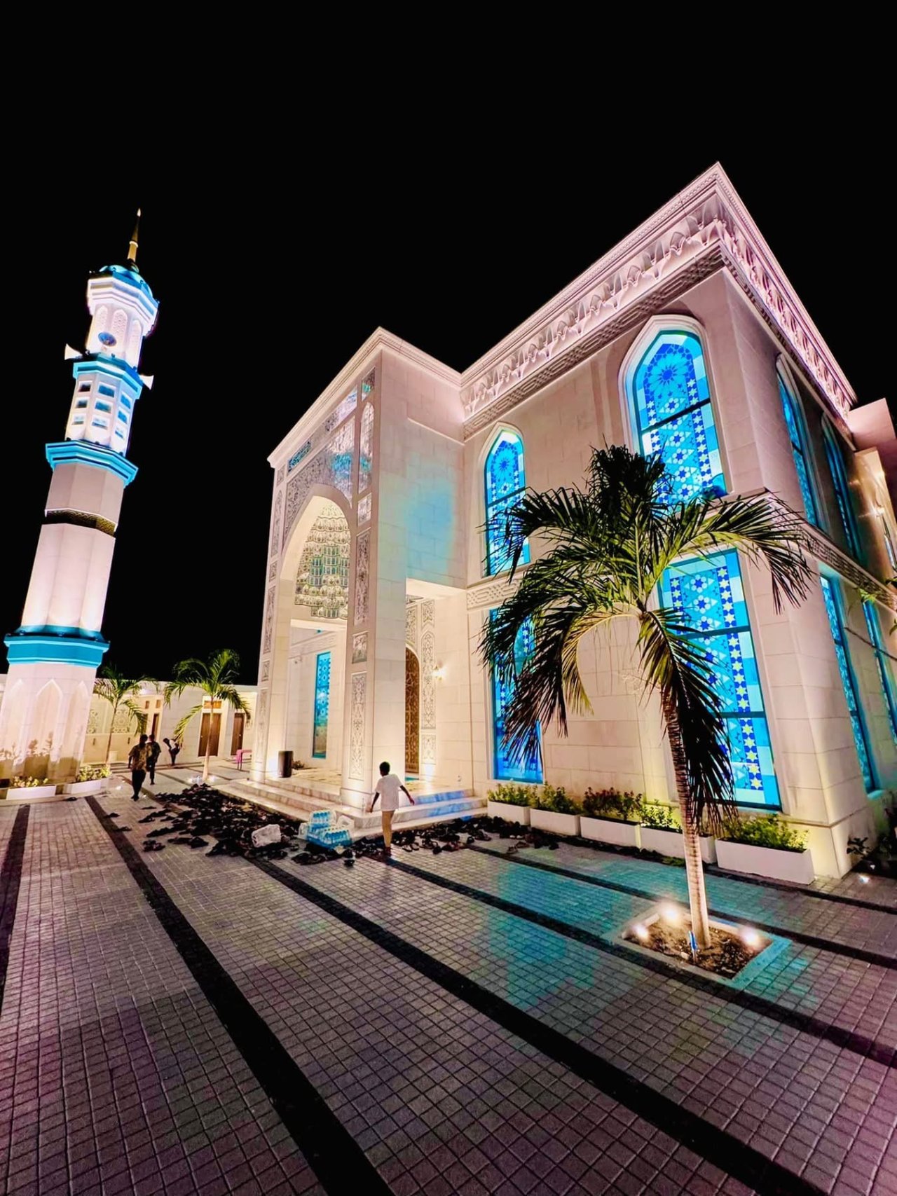 އޭދަފުށީގައި އަލަށް އިމާރާތްކުރި ހިތްގައިމު ރީތި މިސްކިތެއް