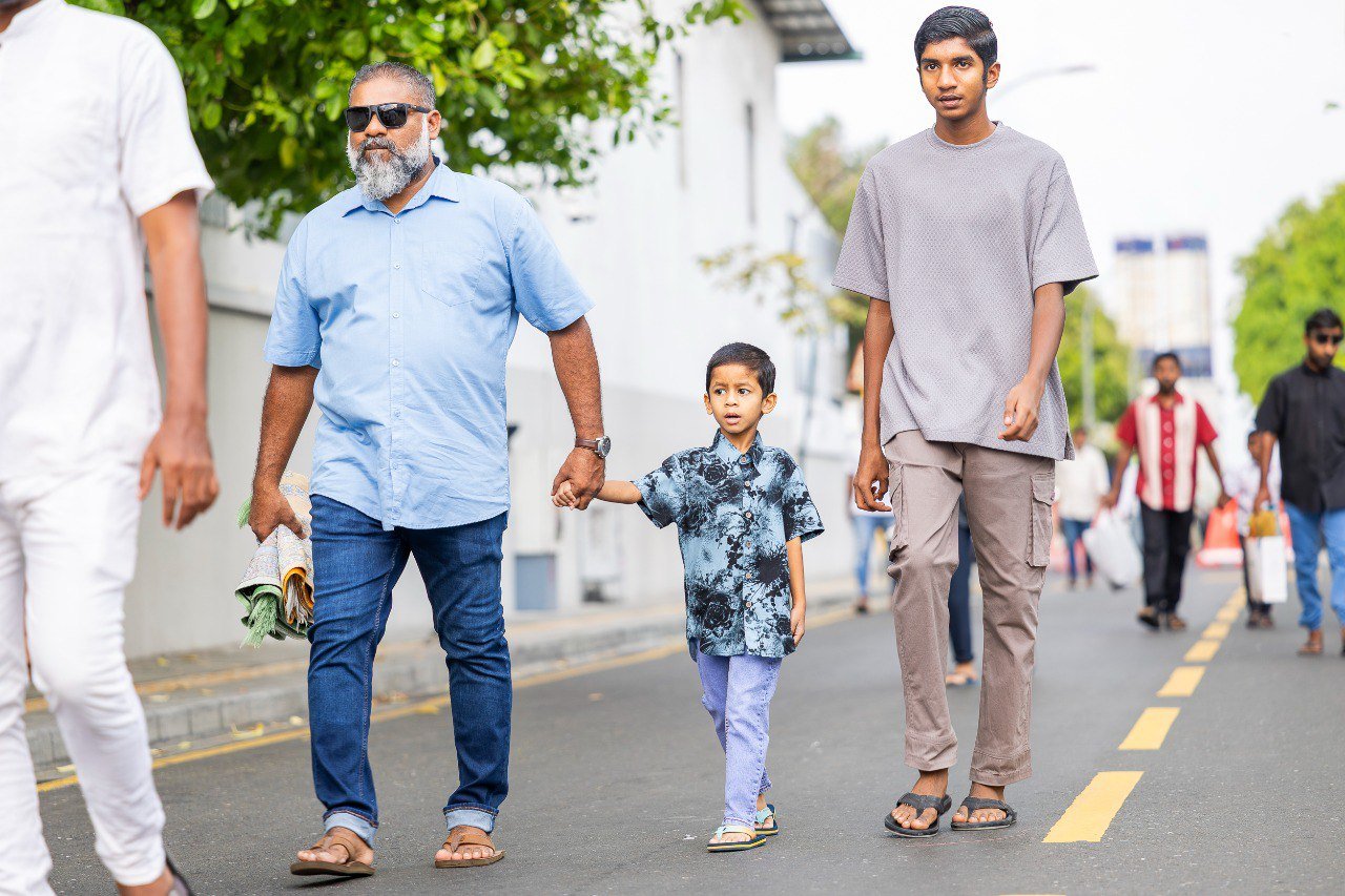 މާލޭގައި ކުރި ފިތުރު އީދު ނަމާދުގެ ބޮޑު ޖަމާއަތް