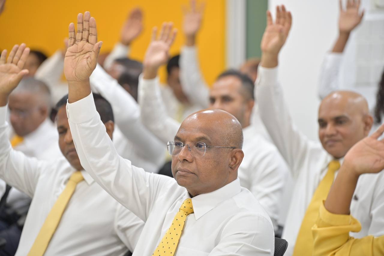 އެމްޑީޕީގެ ގައުމީ މަޖްލީހުގެ ހަތަރު ވަނަ ދައުރުގެ 22 ވަނަ ޖަލްސާ