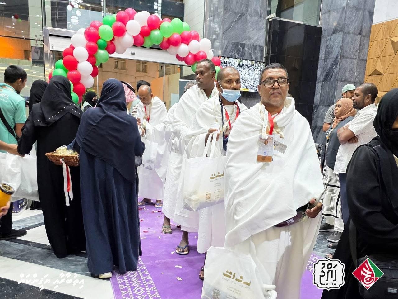 ދިވެހި ހައްޖުވެރިން މައްކާގައި