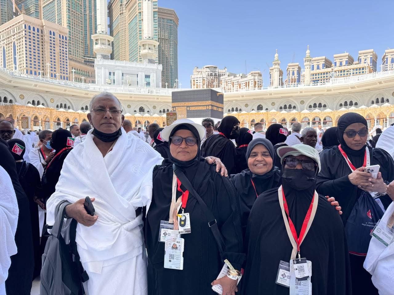 ދިވެހި ހައްޖުވެރިން މައްކާގައި