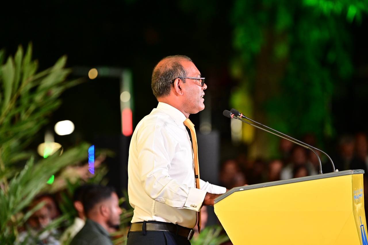 ރައީސް ނަޝީދު އަލުން އެމްޑީޕީއާ ގުޅިވަޑައިގަތުން