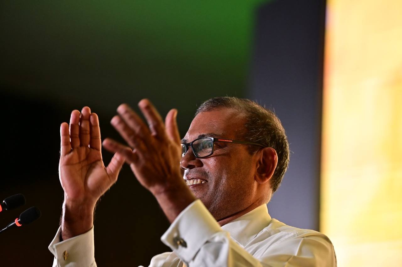 ރައީސް ނަޝީދު އަލުން އެމްޑީޕީއާ ގުޅިވަޑައިގަތުން