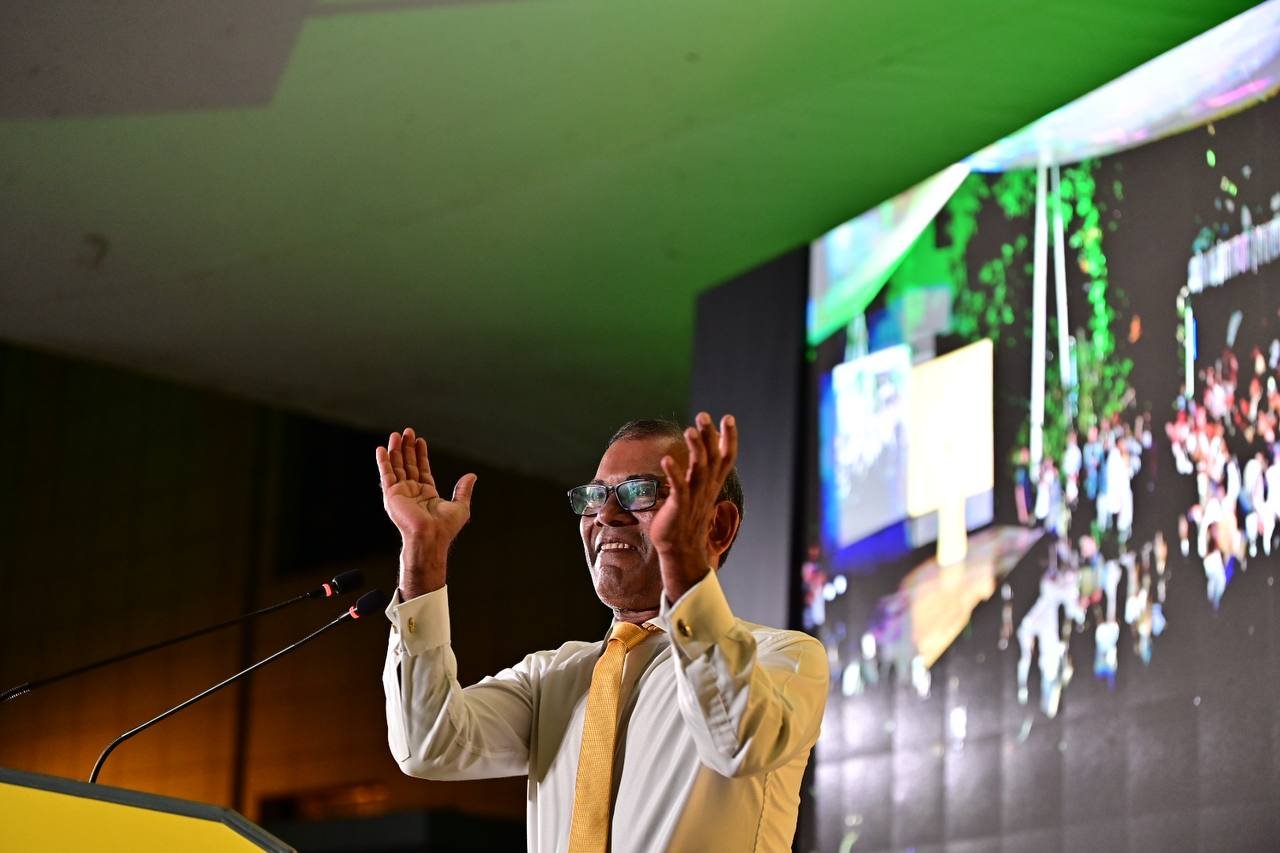 ރައީސް ނަޝީދު އަލުން އެމްޑީޕީއާ ގުޅިވަޑައިގަތުން