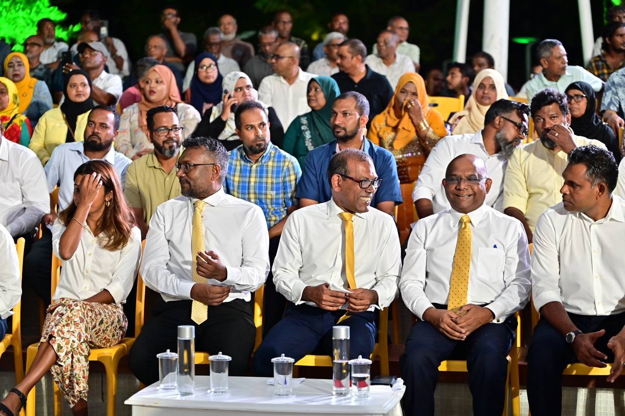 ރައީސް ނަޝީދު އަލުން އެމްޑީޕީއާ ގުޅިވަޑައިގަތުން