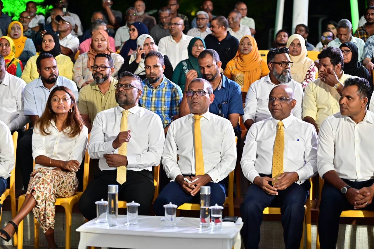 ރައީސް ނަޝީދު އަލުން އެމްޑީޕީއާ ގުޅިވަޑައިގަތުން