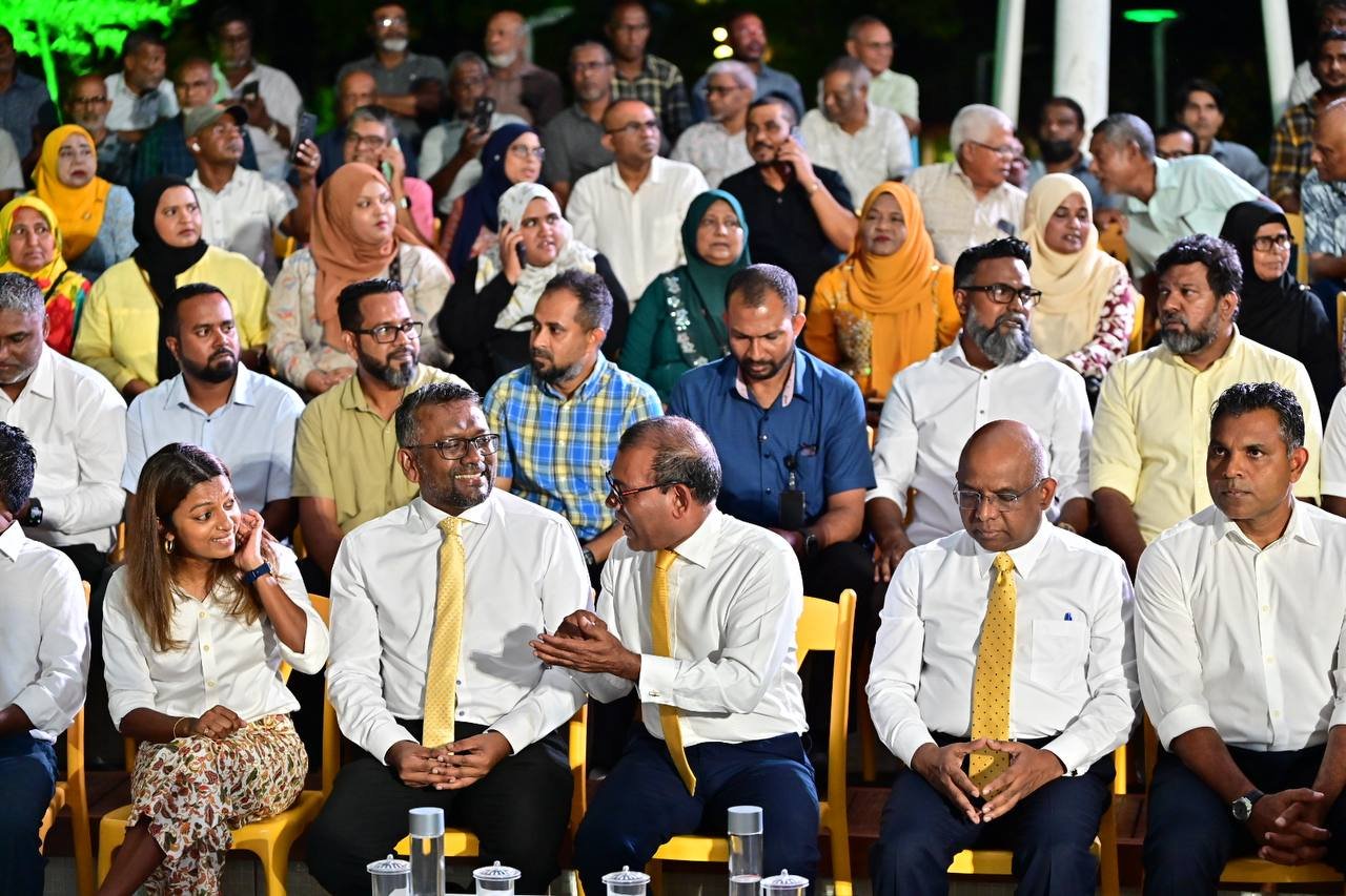 ރައީސް ނަޝީދު އަލުން އެމްޑީޕީއާ ގުޅިވަޑައިގަތުން