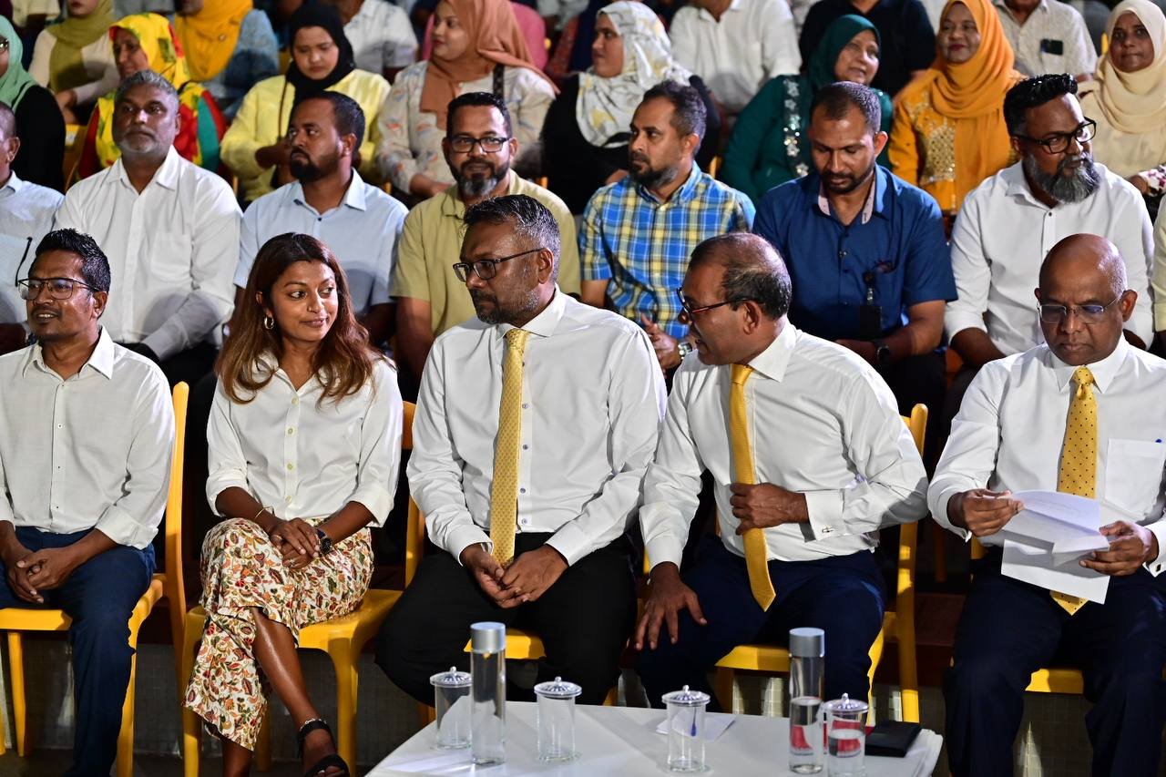 ރައީސް ނަޝީދު އަލުން އެމްޑީޕީއާ ގުޅިވަޑައިގަތުން