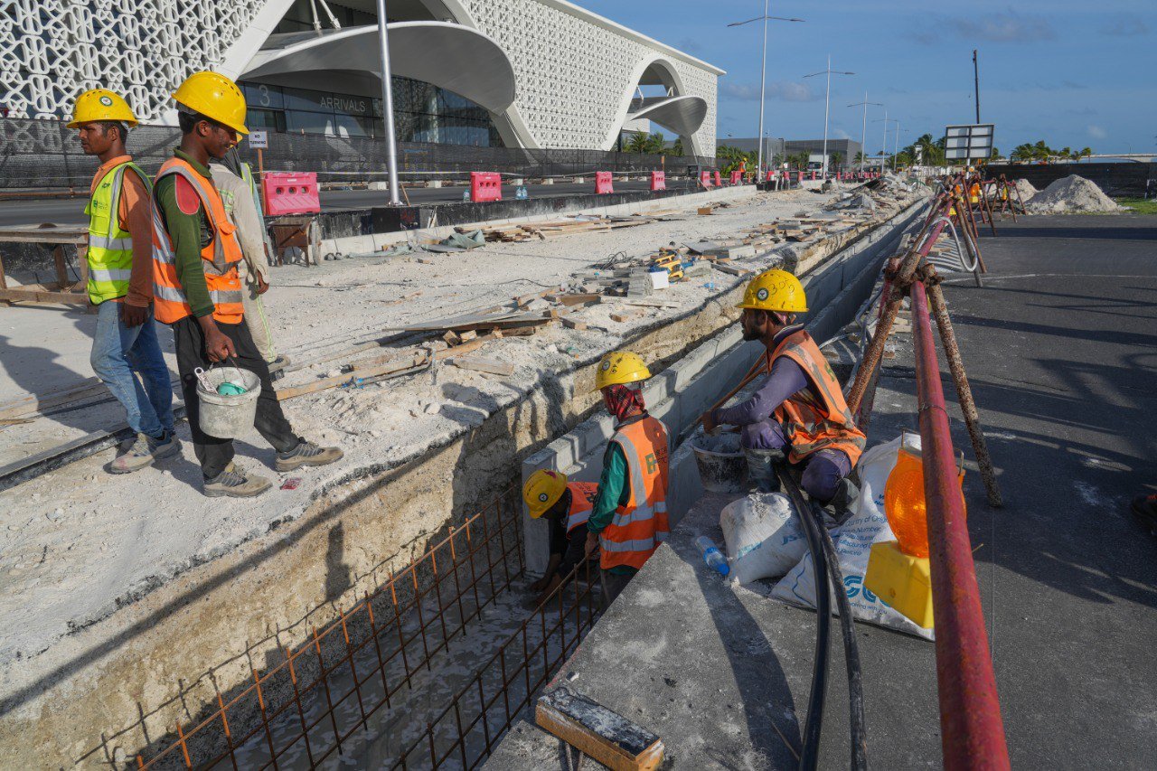 ވީއައިއޭގެ އާ ޓާމިނަލް ހުޅުވުމުގެ ތައްޔާރީތައް