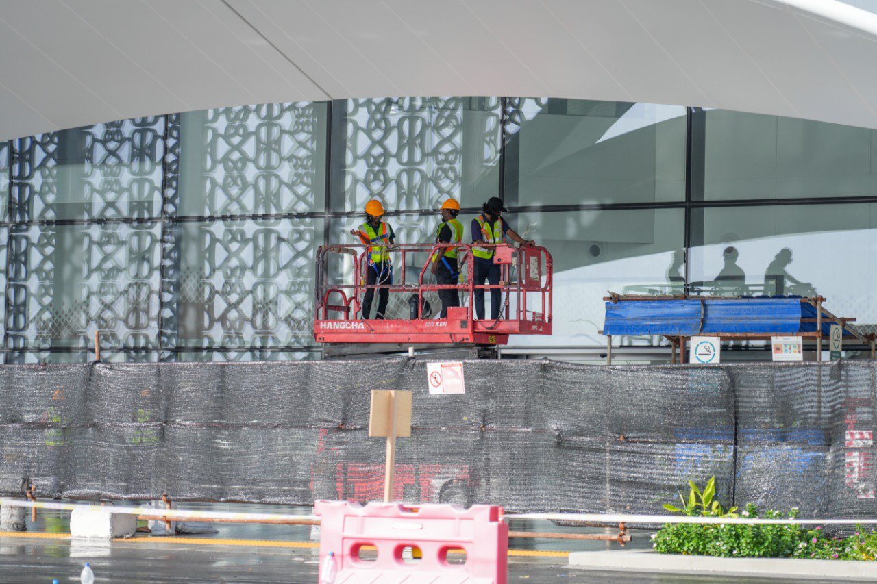 ވީއައިއޭގެ އާ ޓާމިނަލް ހުޅުވުމުގެ ތައްޔާރީތައް