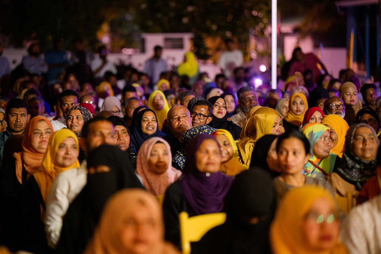 ރައީސް ނަޝީދު ކެމްޕޭނަށް ފުވައްމުލަކުގައި