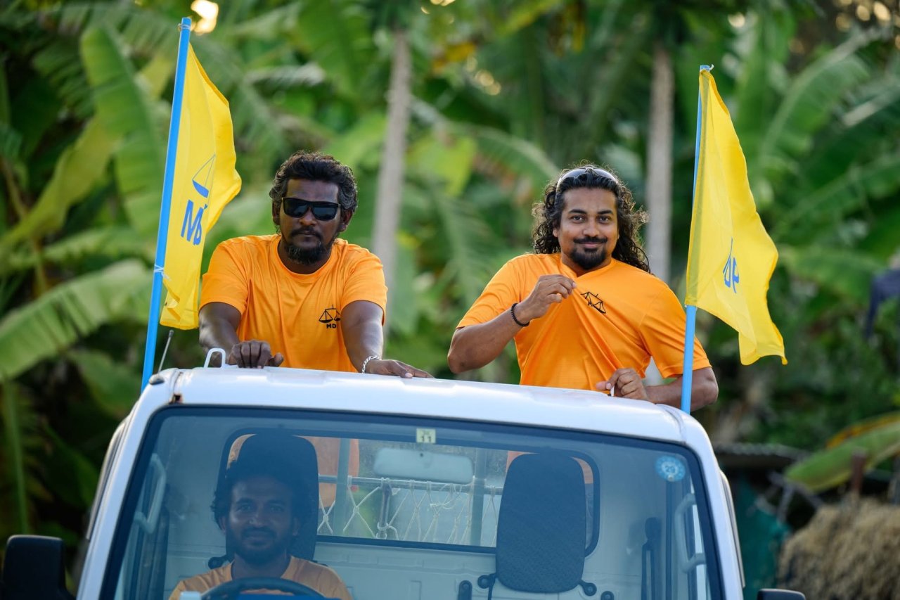 ރައީސް ނަޝީދު ކެމްޕޭނަށް ފުވައްމުލަކުގައި