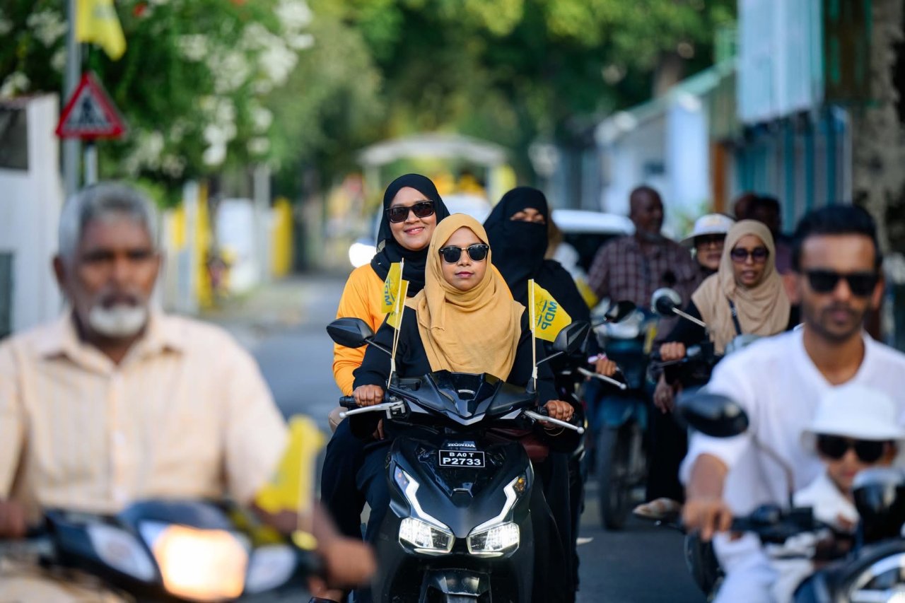 ރައީސް ނަޝީދު ކެމްޕޭނަށް ފުވައްމުލަކުގައި