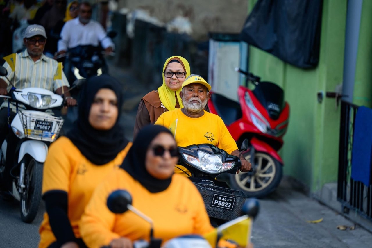 ރައީސް ނަޝީދު ކެމްޕޭނަށް ފުވައްމުލަކުގައި