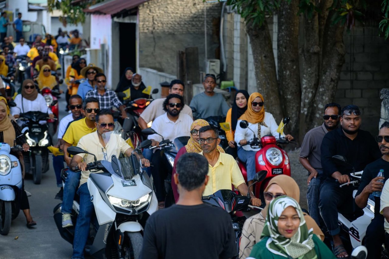 ރައީސް ނަޝީދު ކެމްޕޭނަށް ފުވައްމުލަކުގައި