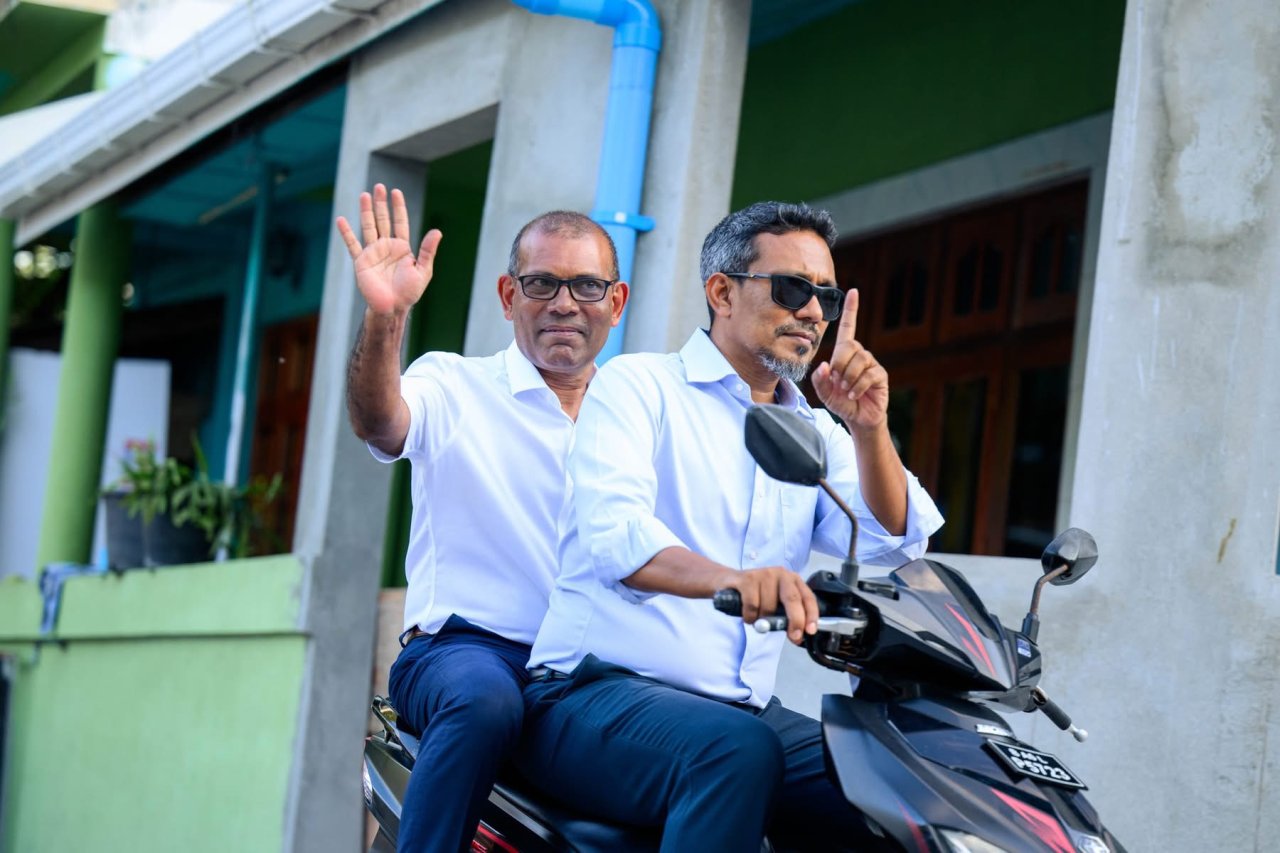ރައީސް ނަޝީދު ކެމްޕޭނަށް ފުވައްމުލަކުގައި