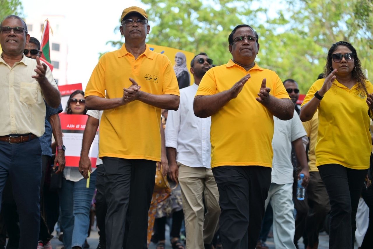 އެމްޑީޕީގެ ފޯރިގަދަ ކެމްޕޭން ނިންމާލުން