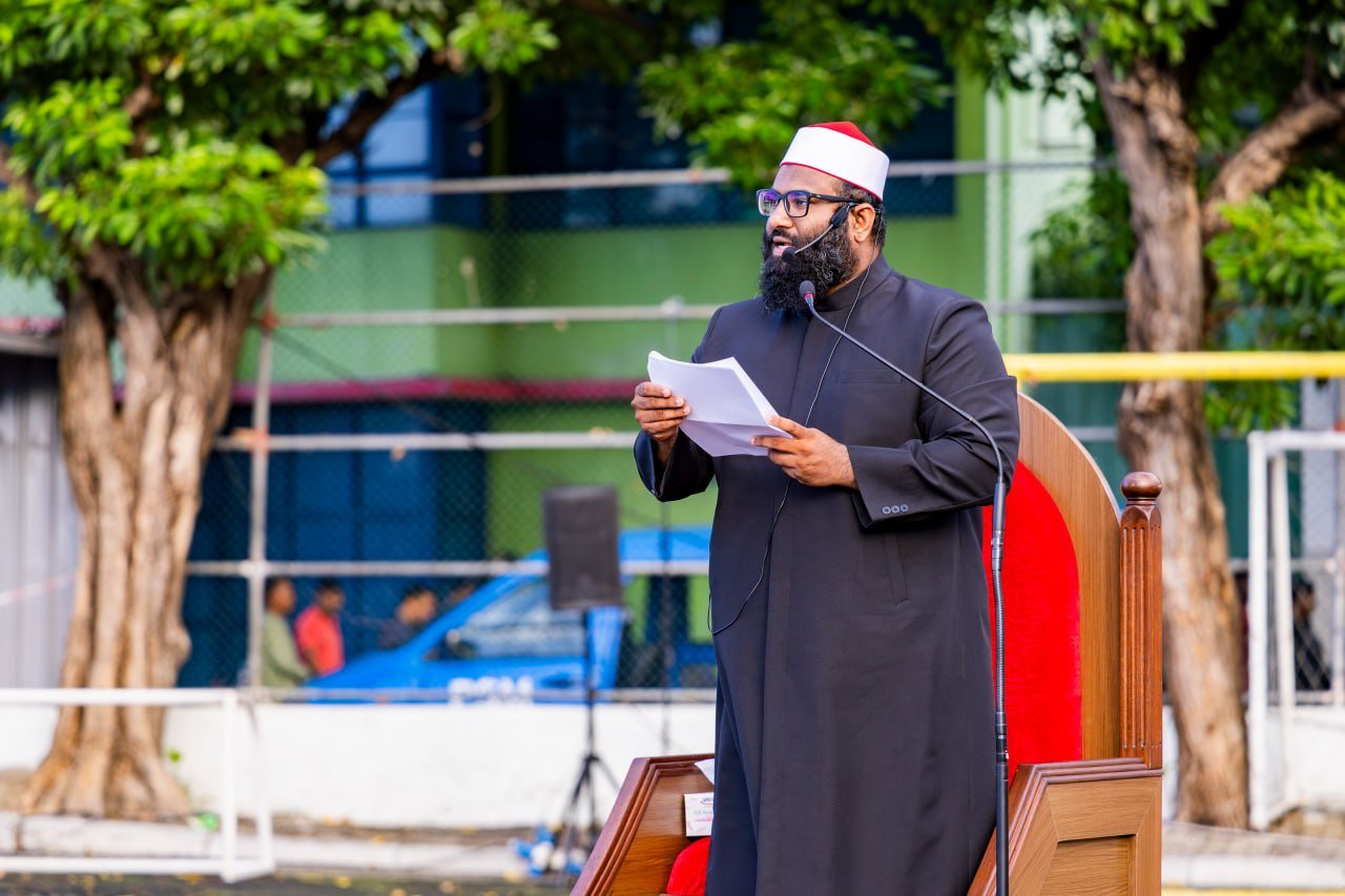 މާލޭގައި ކުރި އީދު ނަމާދުގެ ބޮޑު ޖަމާއަތް