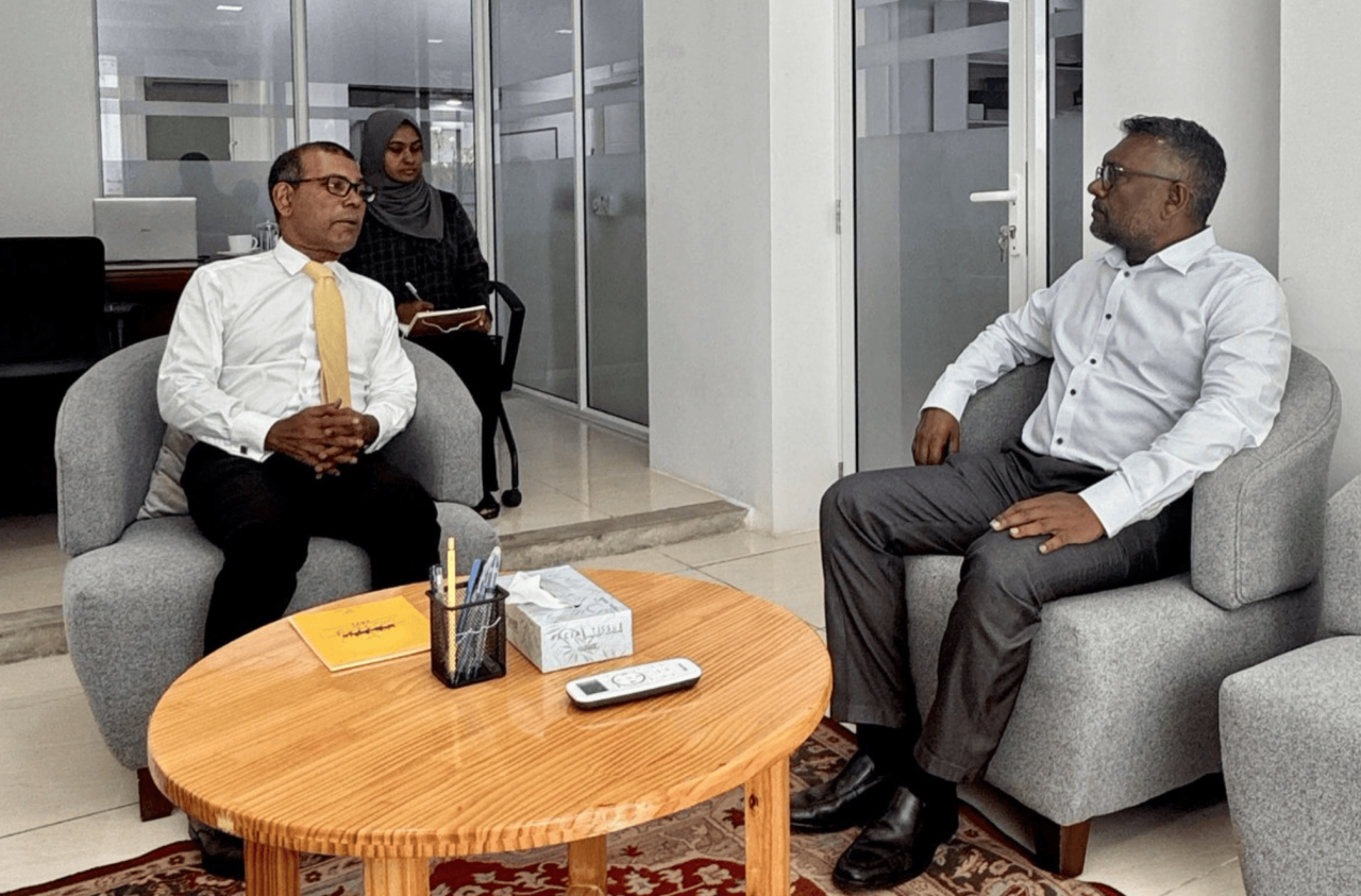 MDP ge chairperson Nasheed, rasmeekoh office ah nukunavai masahkaiy fahtavaifi